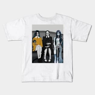 Wednesday Friday Addams Gang Kids T-Shirt